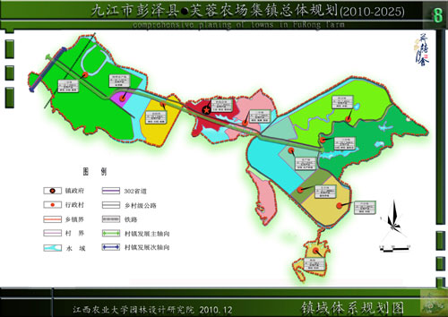 九江市国营芙蓉农场集镇总体规划