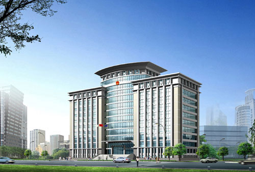 九江市检察院综合大楼设计